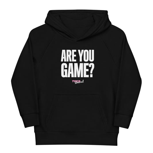 Kids eco hoodie - Are You Game?