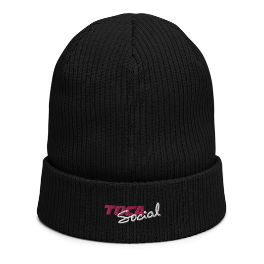 Organic ribbed beanie (2 colours)