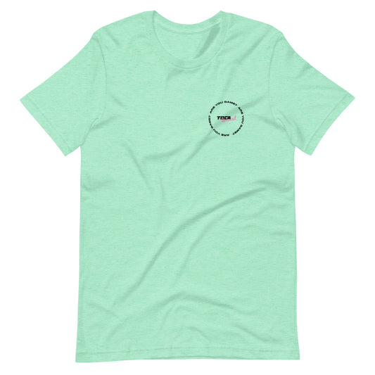 Short-Sleeve Unisex T-Shirt - Are You Game? (Circle, 2 colours)